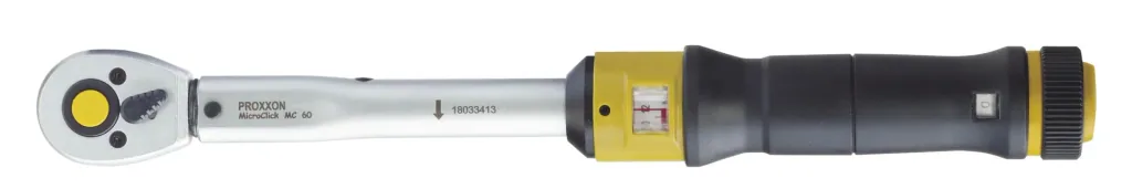 MicroClick-Drehmomentschlüssel MC 60, 12 - 60 Nm, 3/8"