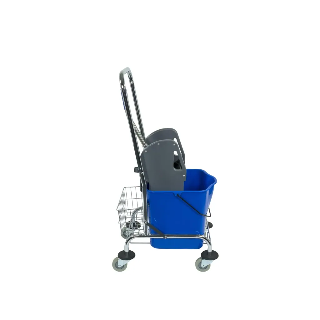 Einfachfahreimer chrom, 27 Liter