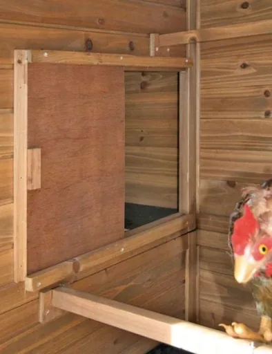 Hühnerhaus - schnell und einfach aufgebaut