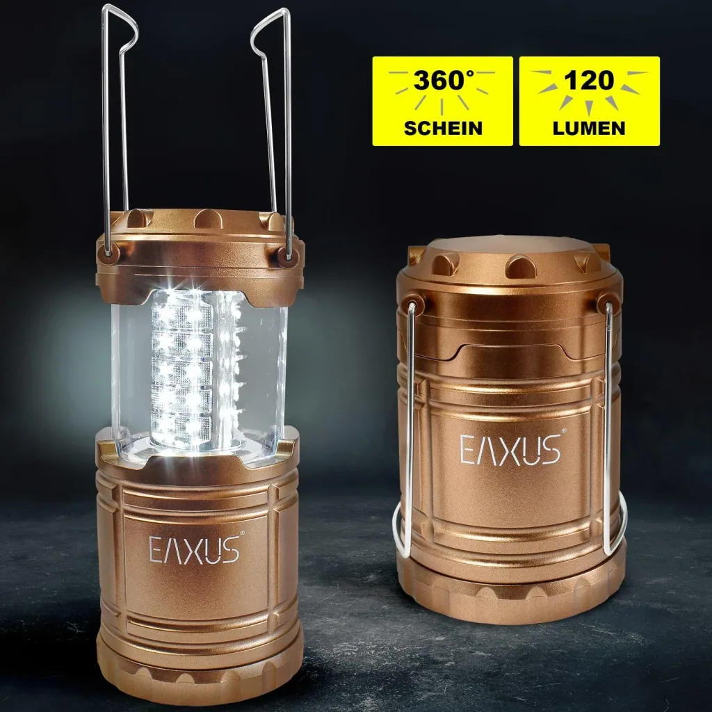LED Campinglaterne Traveler, zusammenschiebbar