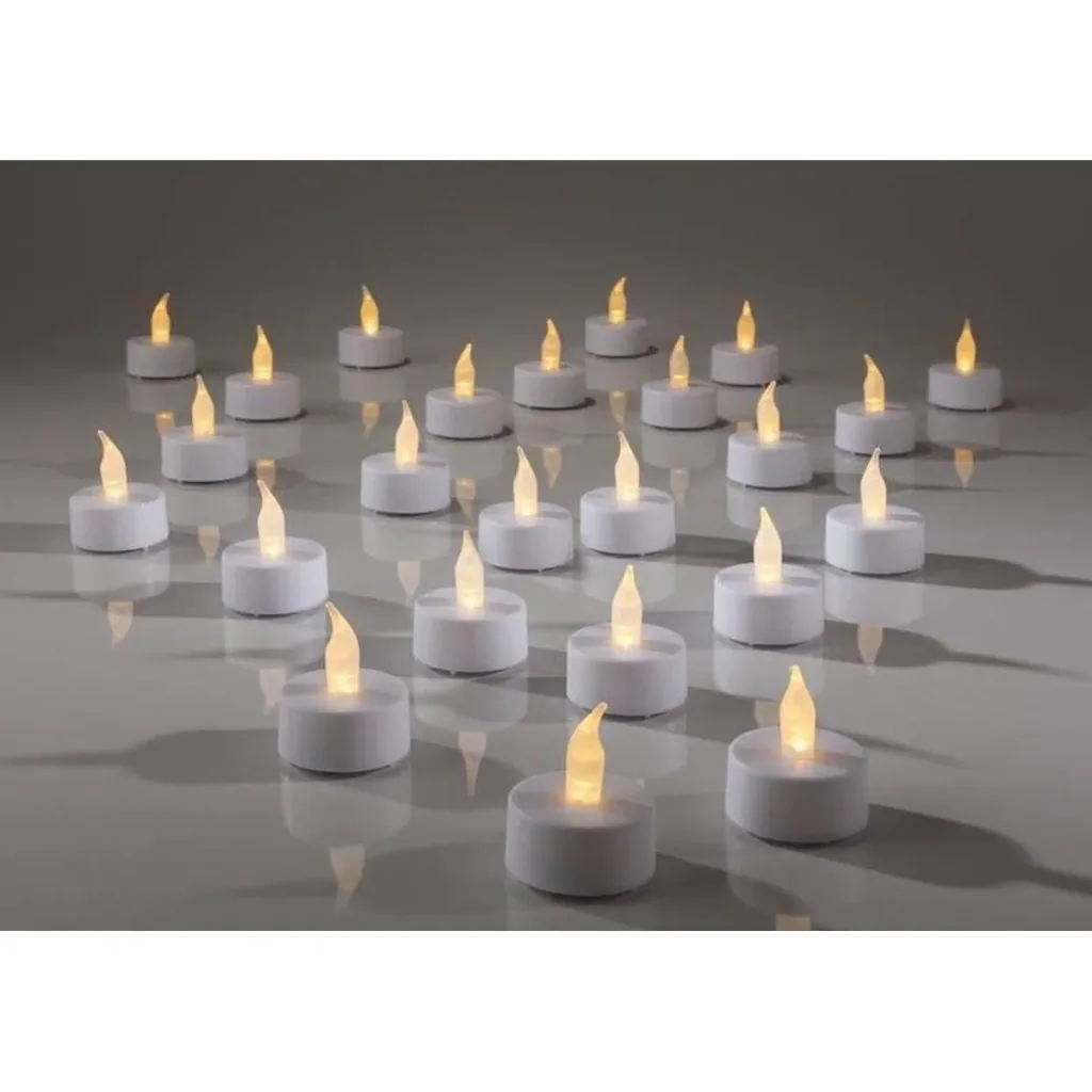 Set Teelichter LED - MEGA XXL SET mit 576 Stück - INKLUSIVE Batterien