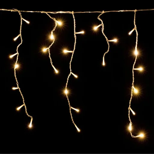 Eiszapfenbeleuchtung 20m mit 600 LEDs - warmweiß