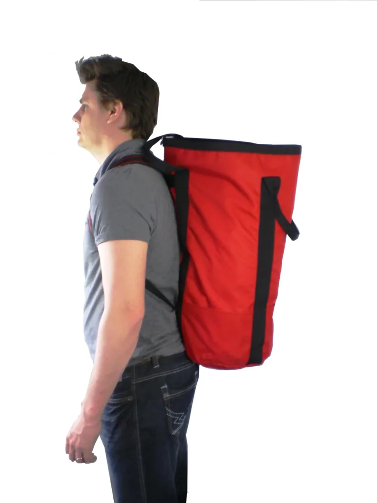 Seiltasche mit Schulterriemen für 100 m x 12 mm Seil