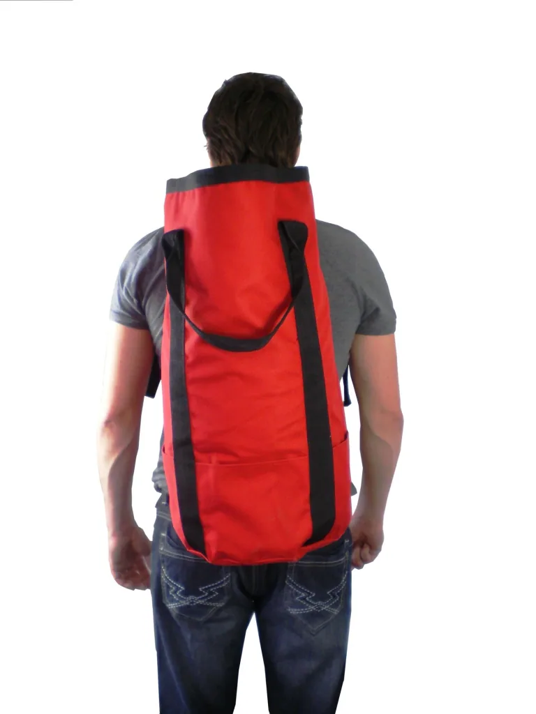 Seiltasche mit Schulterriemen für 100 m x 12 mm Seil