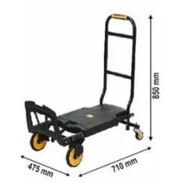NL Zusammenklappbarer Wagen - Plattformwagen 2in1 - 130kg
