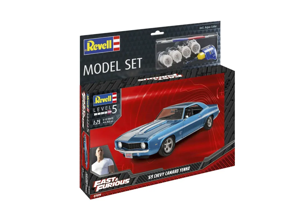 Model Set F&F 1969 Chevy Camaro Yenko