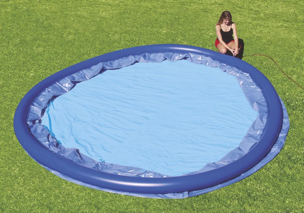 Quick Up Pool - Set „Swing Pool“, mit Filterpumpe, rund, Blau, Ø 3,66 x 0,76 m