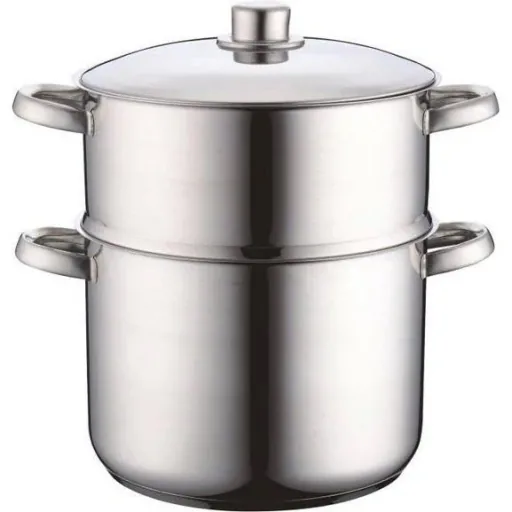 Couscou-Pfanne - Kochen von Couscous - 14 L - Silber