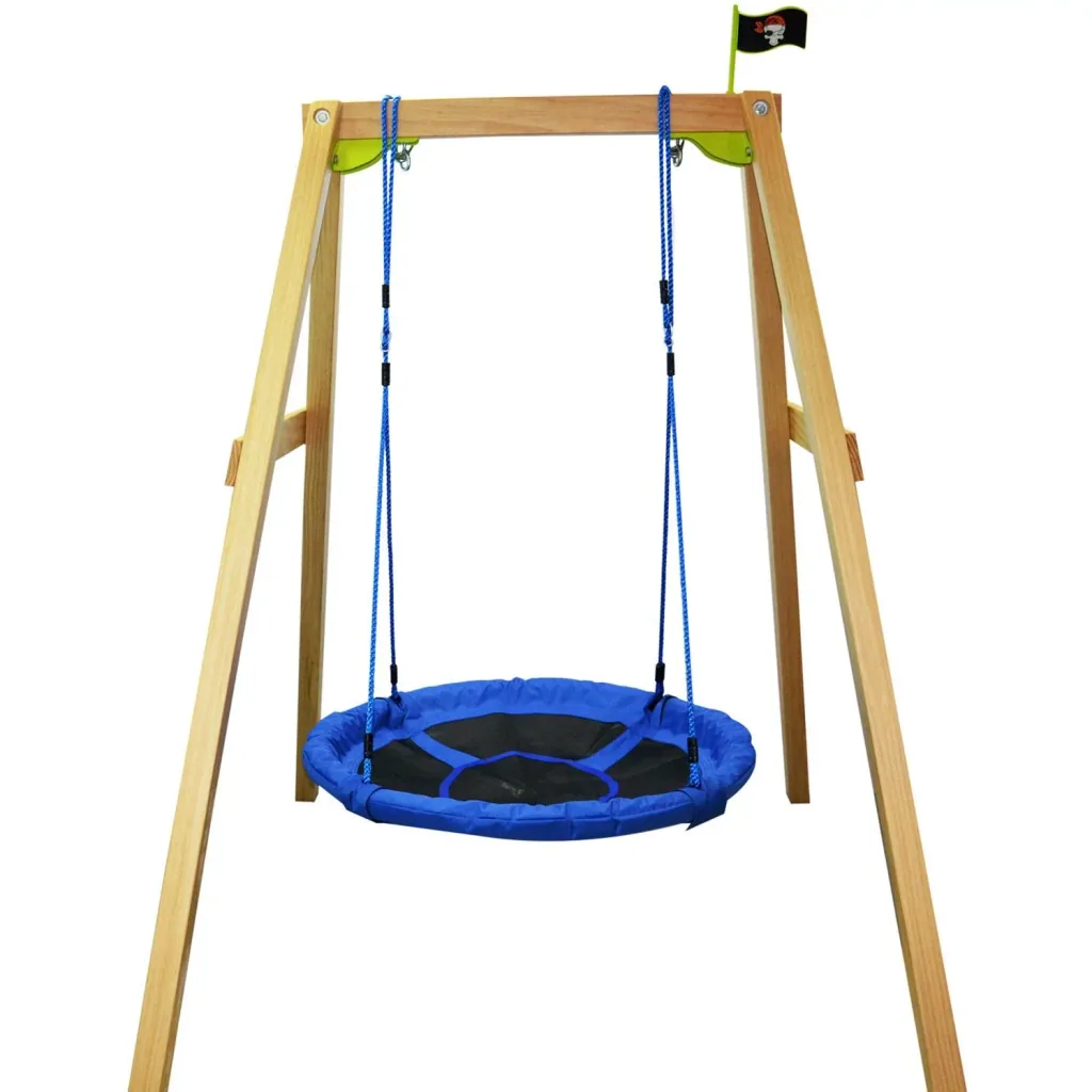 Nestschaukel Kinderschaukel 100cm bis 100kg Blau