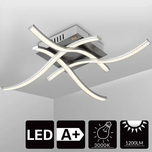 LED-Deckenleuchte - Beleuchtung, 4 Arme