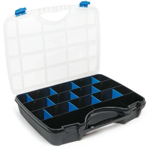 TAYG Sortierbox - 388 x 290 x 61 mm - Mit 21 herausnehmbaren Fächern