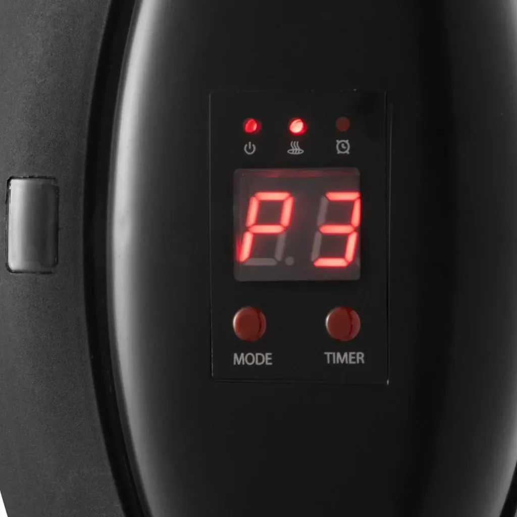 Infrarotheizung - 2500W - mit Zeitschaltuhr und Fernbedienung
