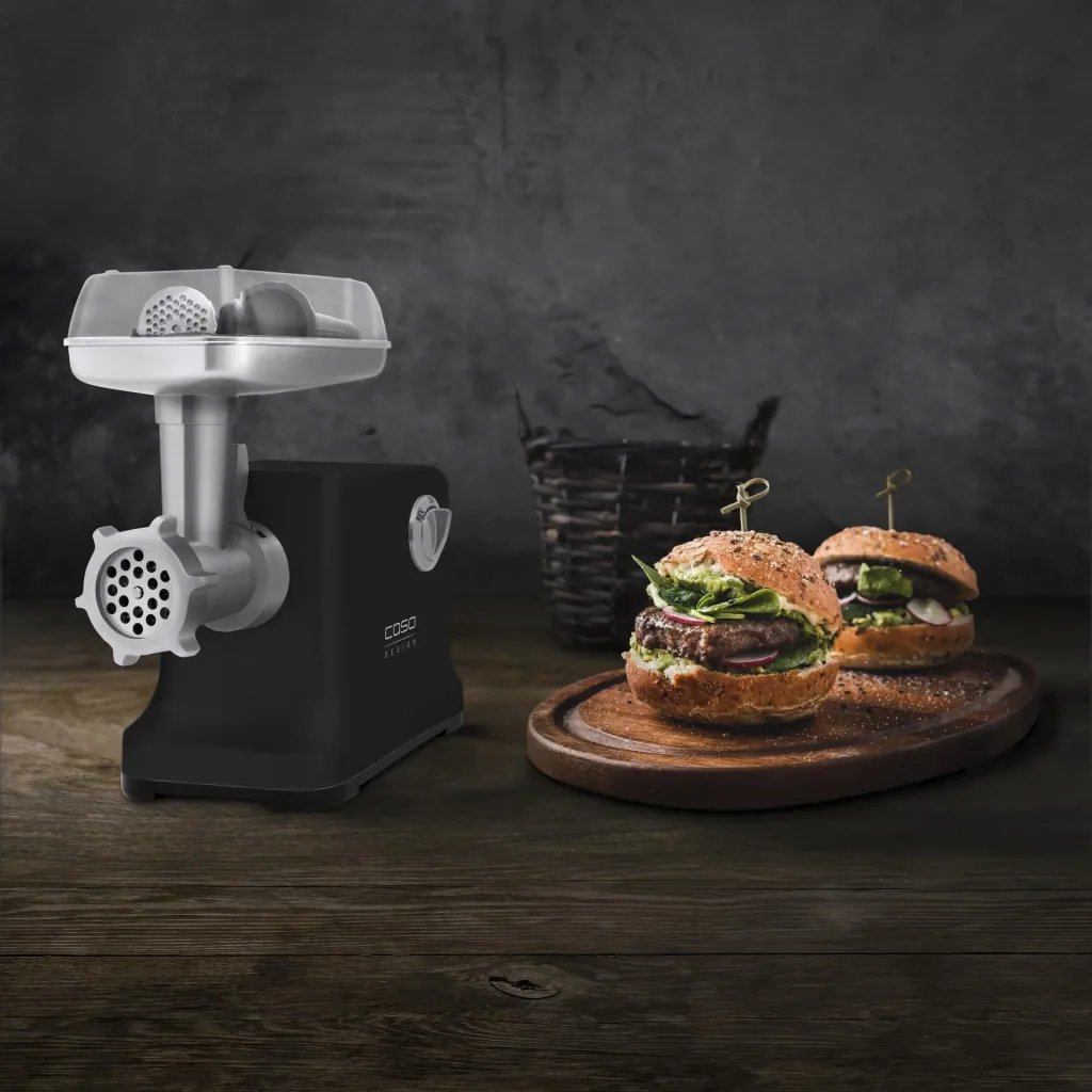 Fleischwolf " FW 2000 Black" mit innovativer Titan-Klinge