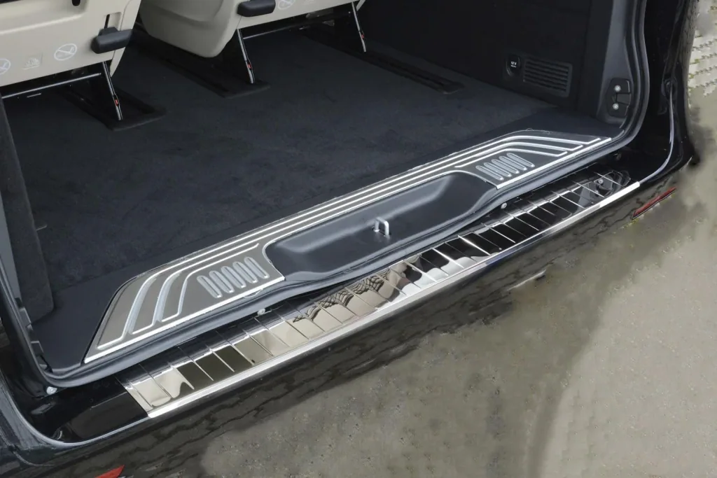 Ladekantenschutz Edelstahl hochglanz für Mercedes V/VITO W447 ab Baujahr 2014>