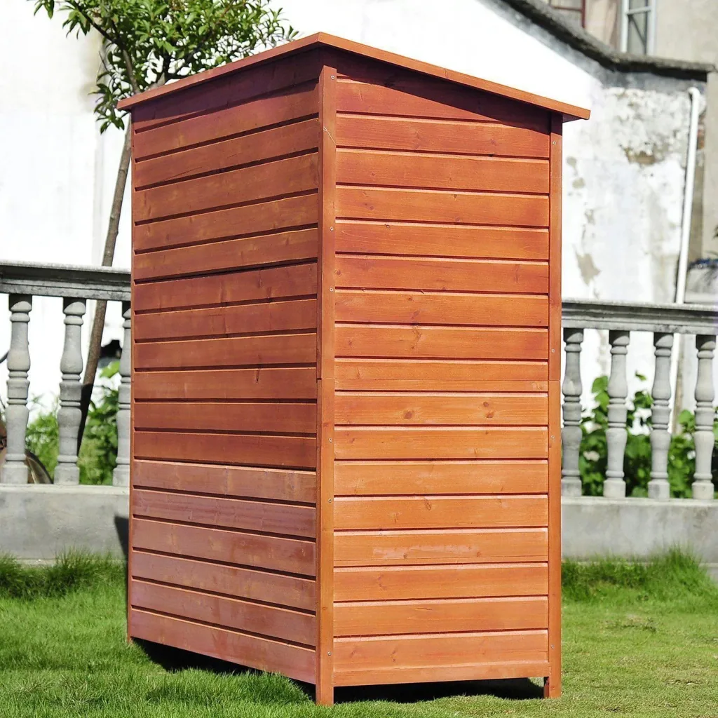 Gerätehaus Holz Gartenschuppen Geräteschuppen Doppeltür