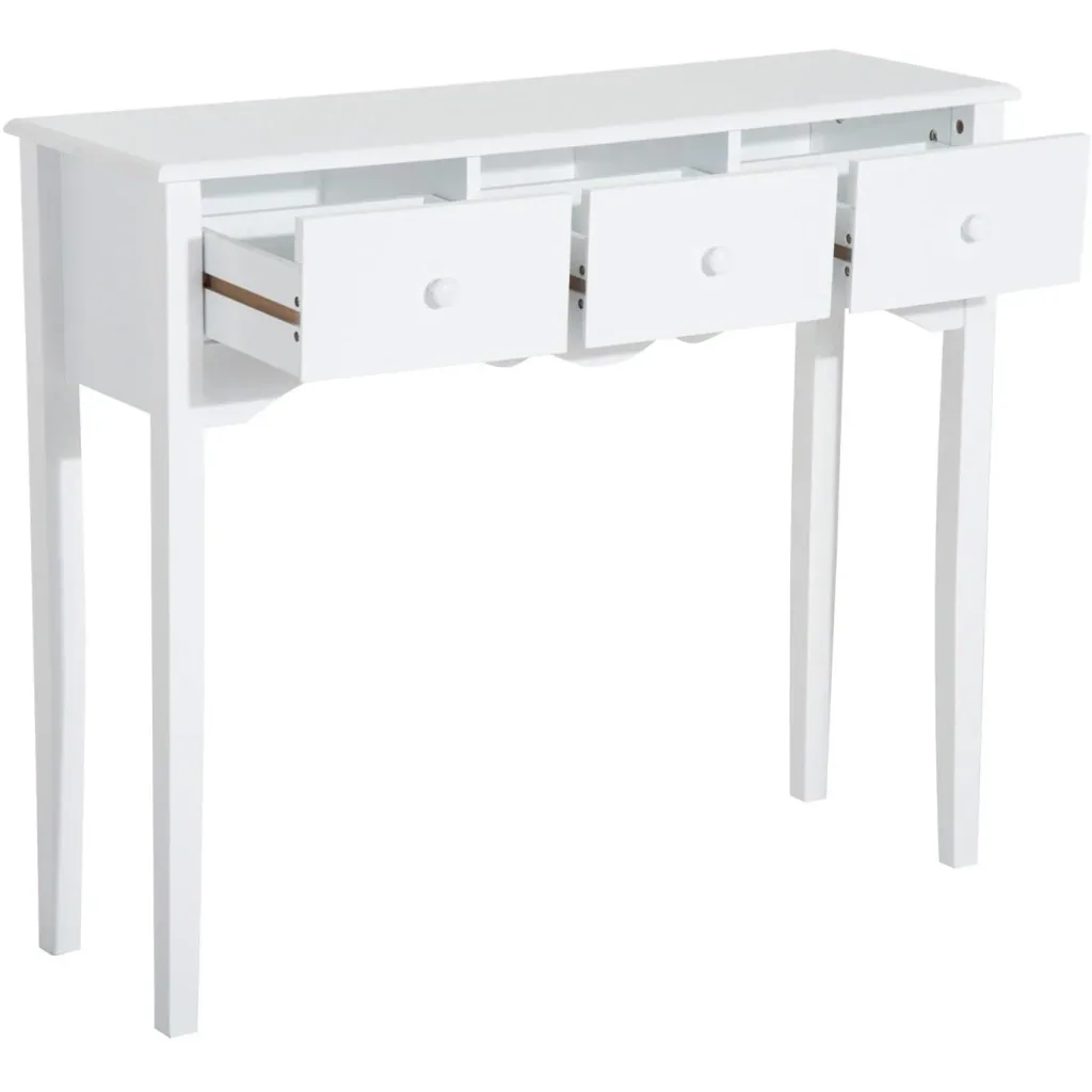 Konsolentisch MDF, weiß