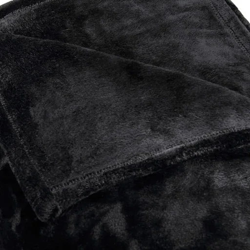 Premium-Decke 200x150cm - schwarz