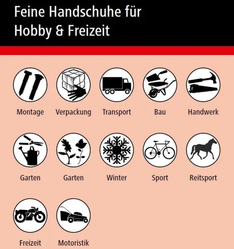 Allzweckheber "agri Shop", bis zu 2 t Tragkraft inklusive Handschuhe Activ Grip Advance, Gr. 10