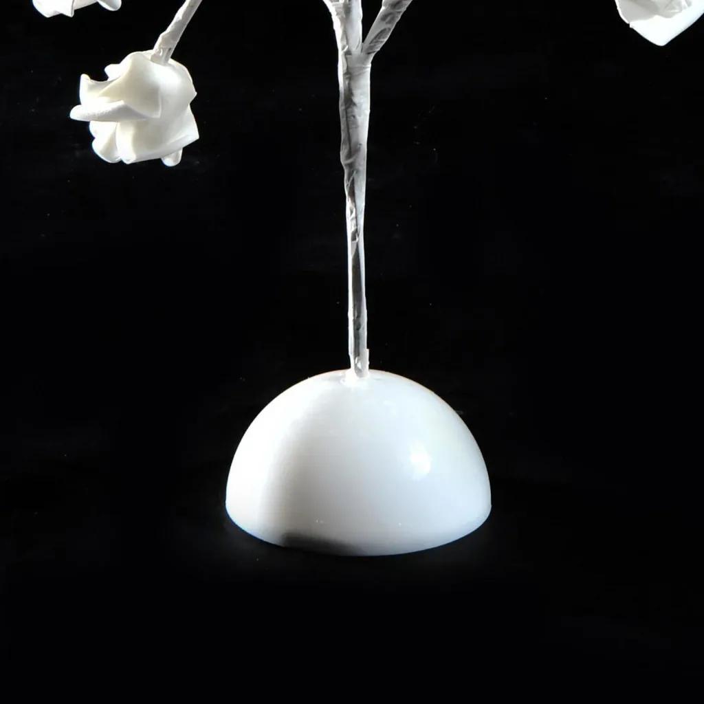 LED Blütenbaum Rosenblüten Lichterbaum Lichterzweig 40 cm