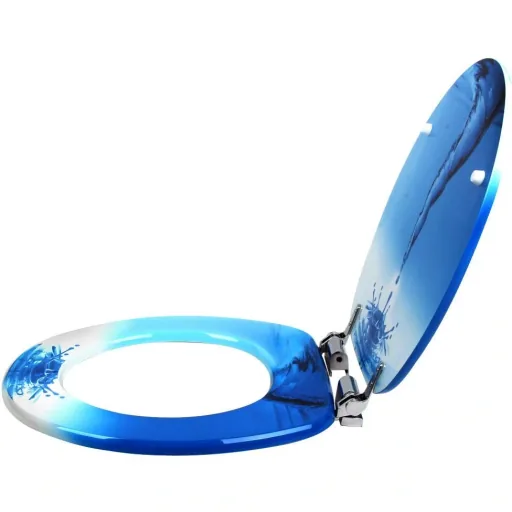 WC-Sitz Water Snake - Soft-Close-Edelstahlscharniere