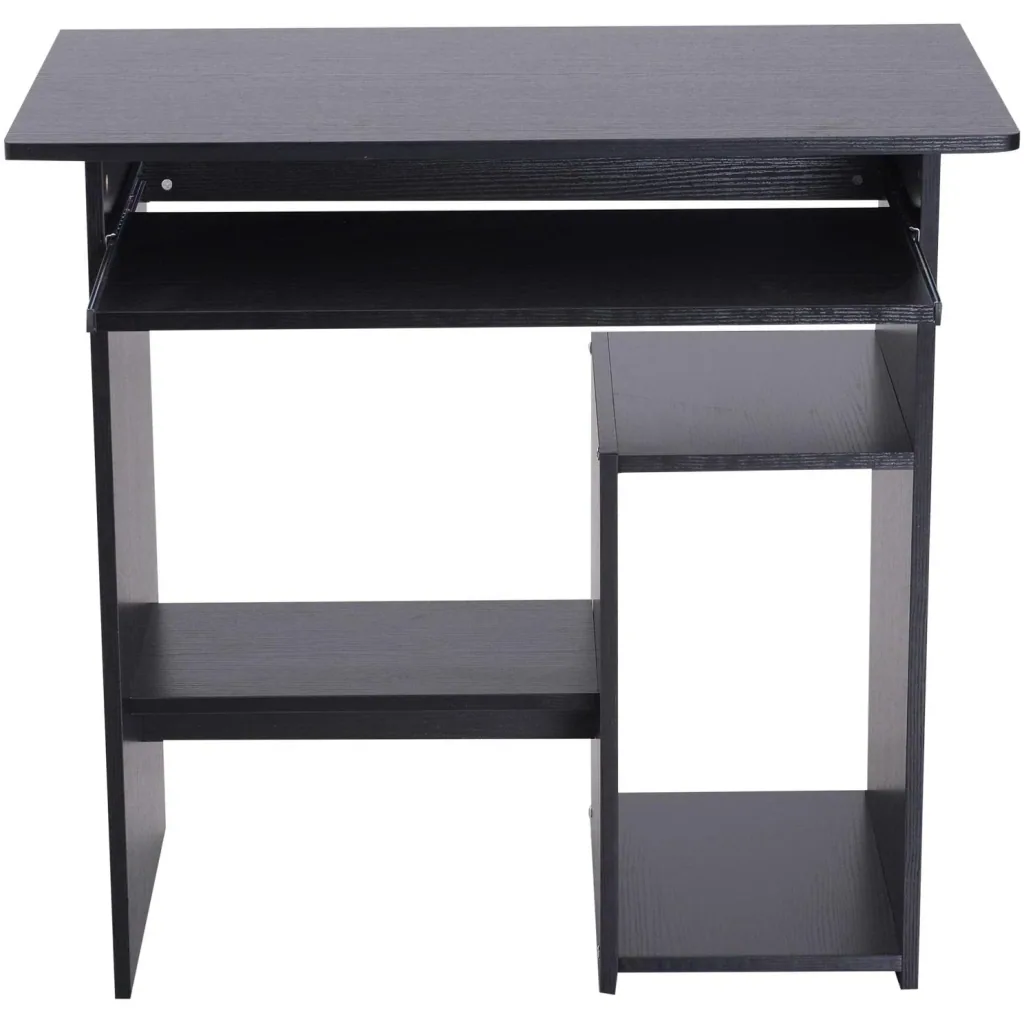 Schreibtisch, schwarz