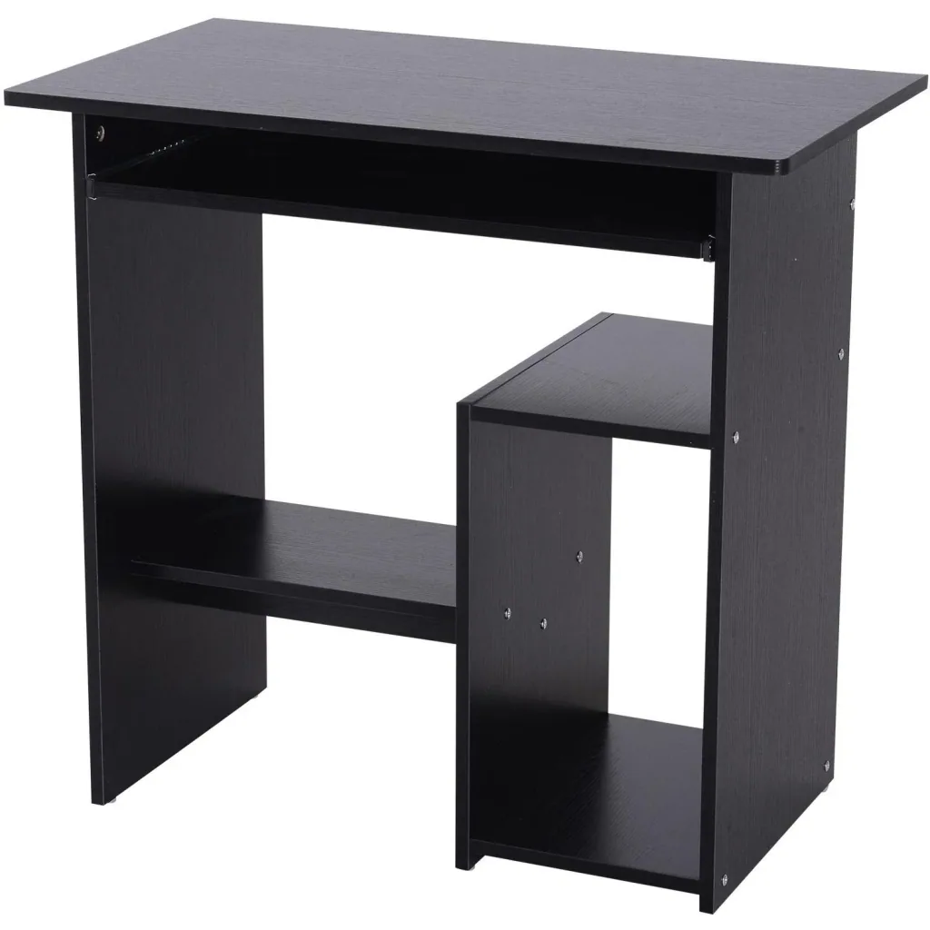 Schreibtisch, schwarz