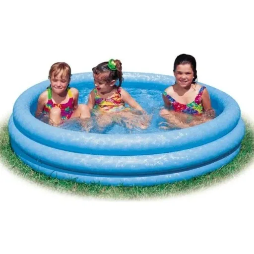 Blau aufblasbarer Pool