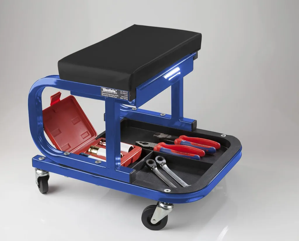 Rollsitz mit Schublade