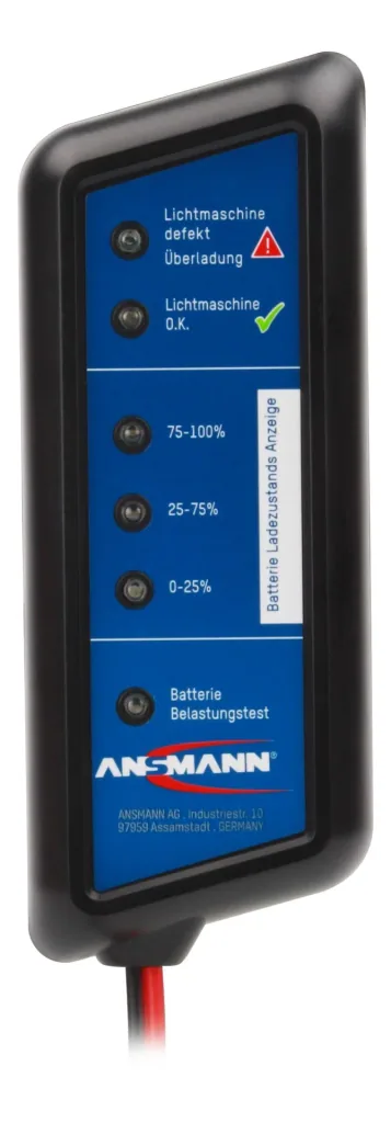 Batterietester 12V / 24 V mit LCD Anzeige