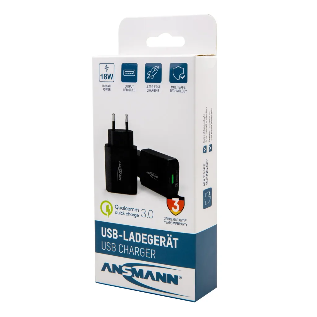 USB Ladegerät Home Charger mit 18 Watt