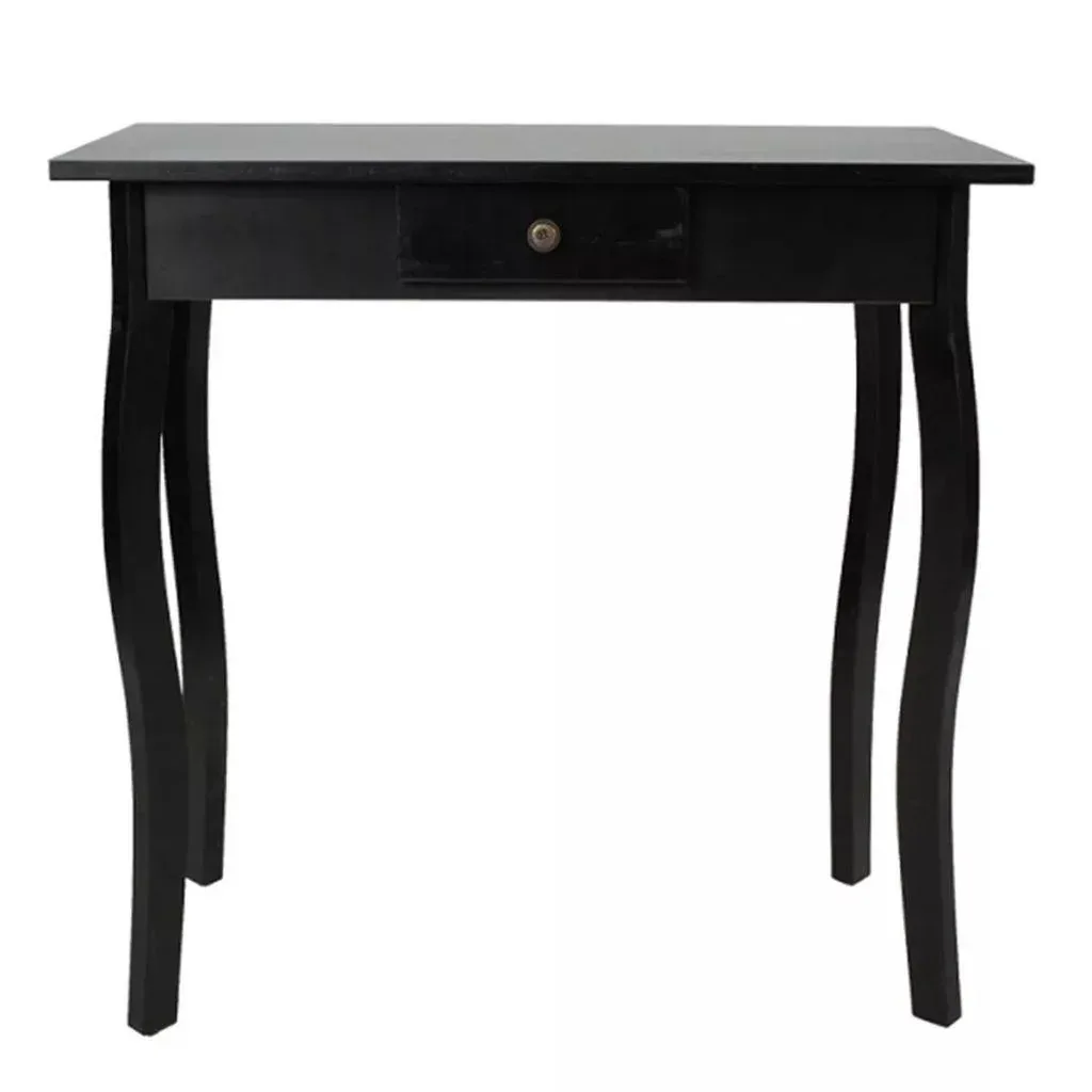 Wandtisch MDF schwarz