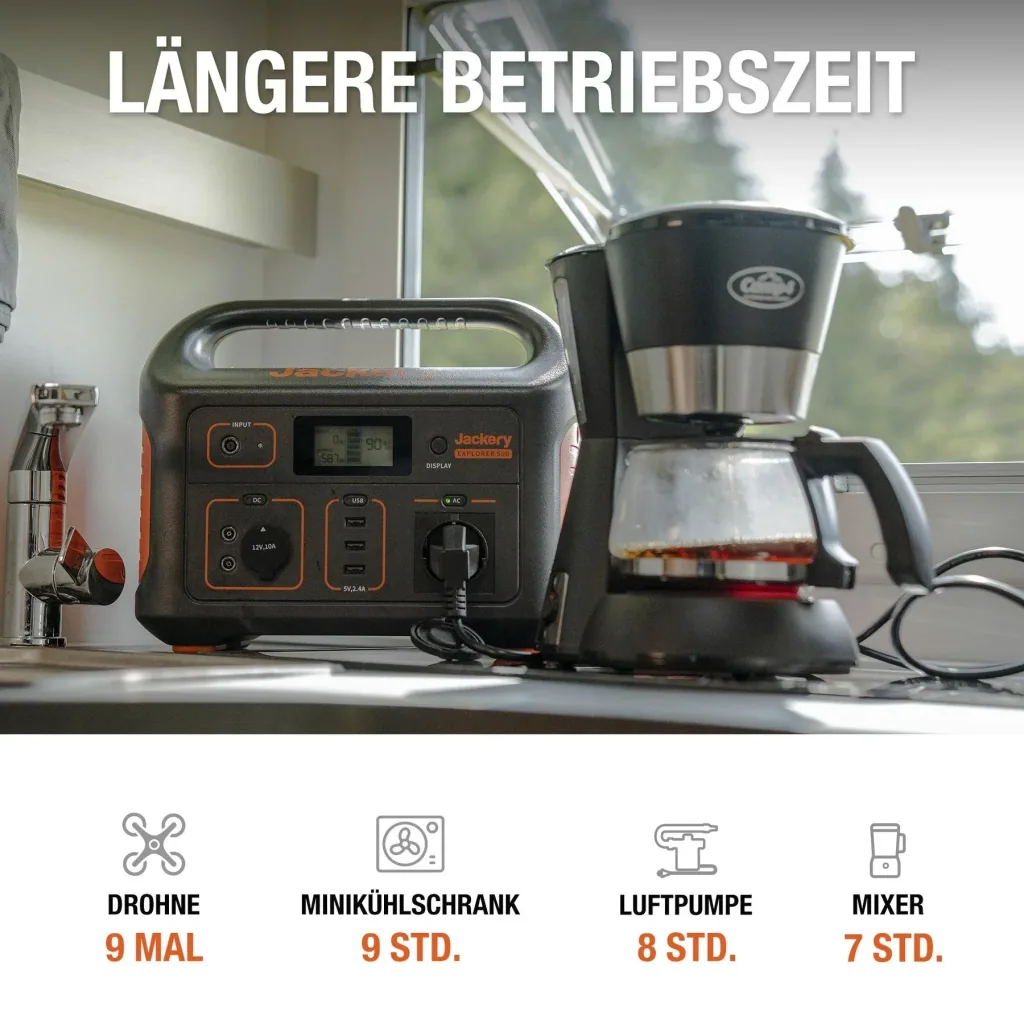 Tragbare Powerstation Explorer 500, 518 Wh