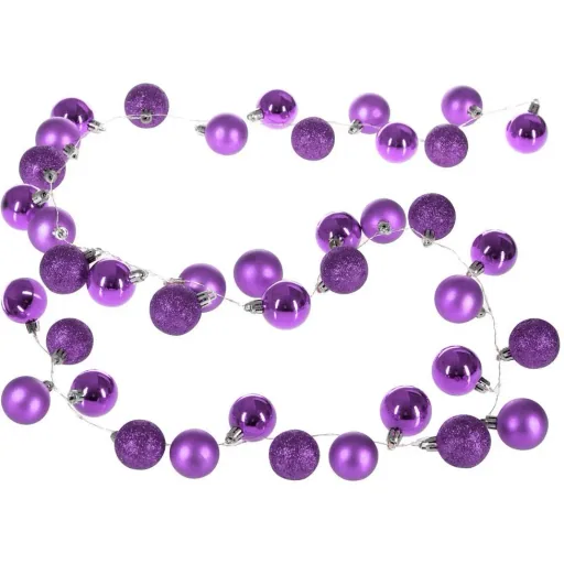Weihnachtsbeleuchtung 40-LED - Lila - 2m