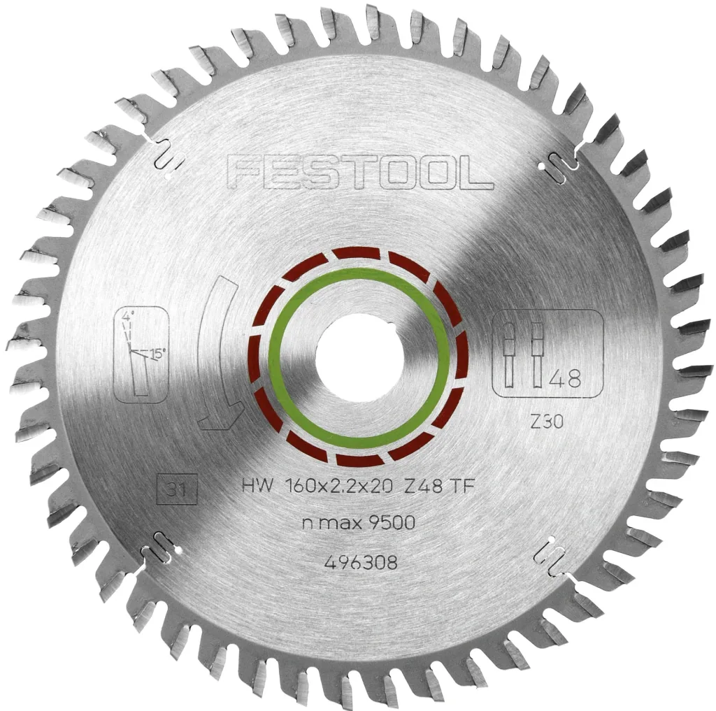 Spezial-Sägeblatt HW 160 x 2,2 x 20 TF48