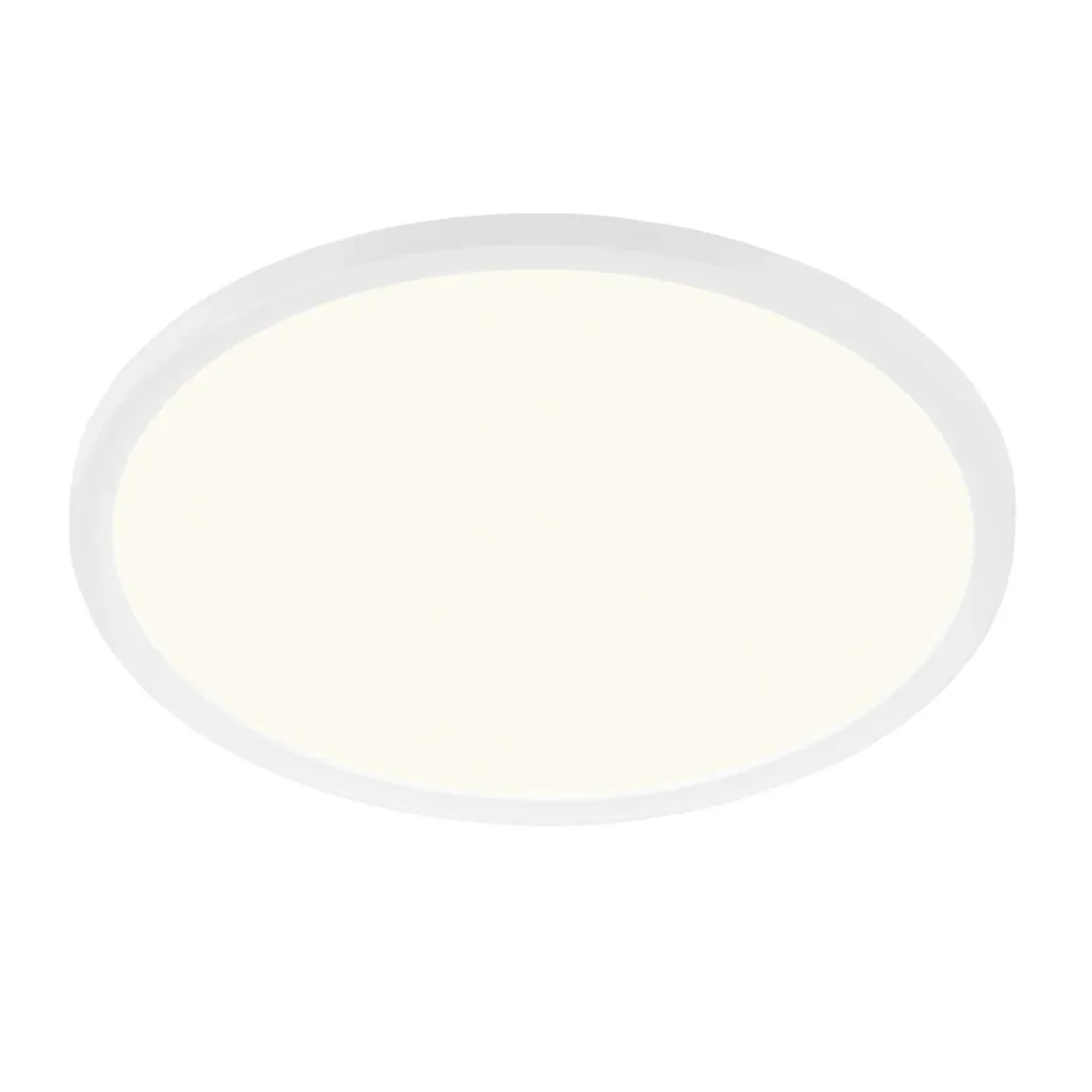 Ultraflaches LED Panel, rund, Ø 29,3 cm, 2400 Lumen, 18 Watt, weiß
