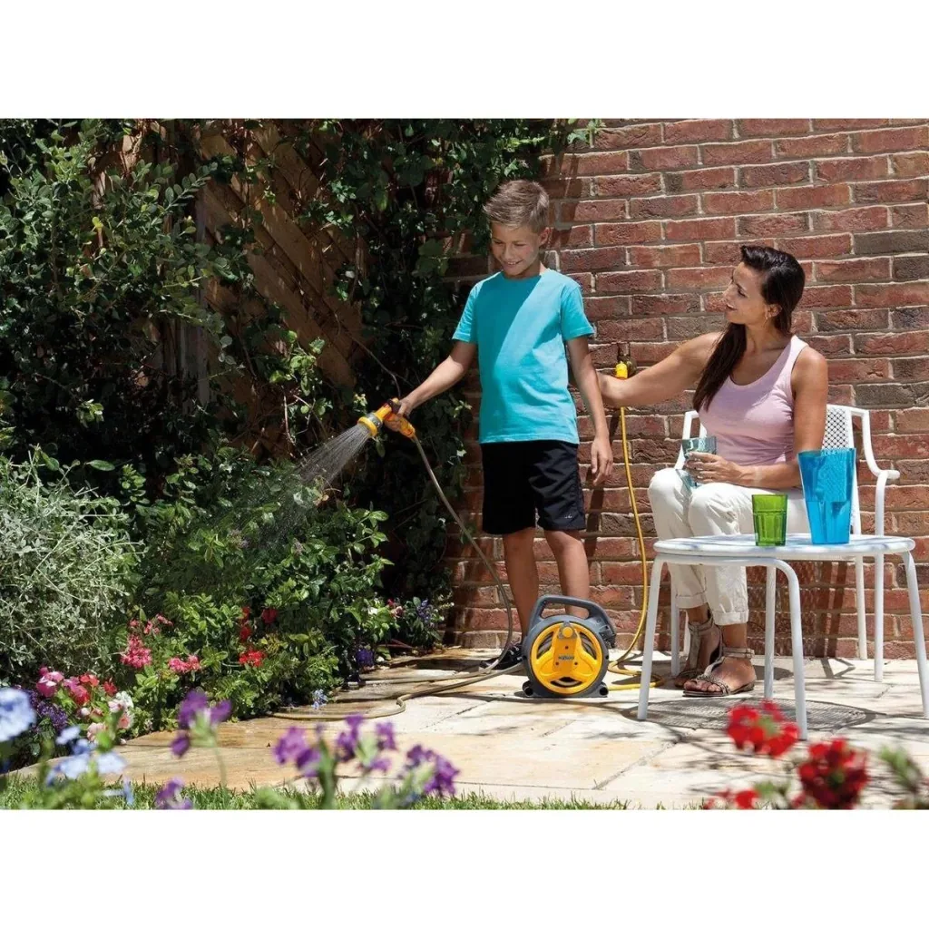 Pico Reel Schlauchbox mit 10 m Schlauch und Spritzpistole - Leichtgewicht