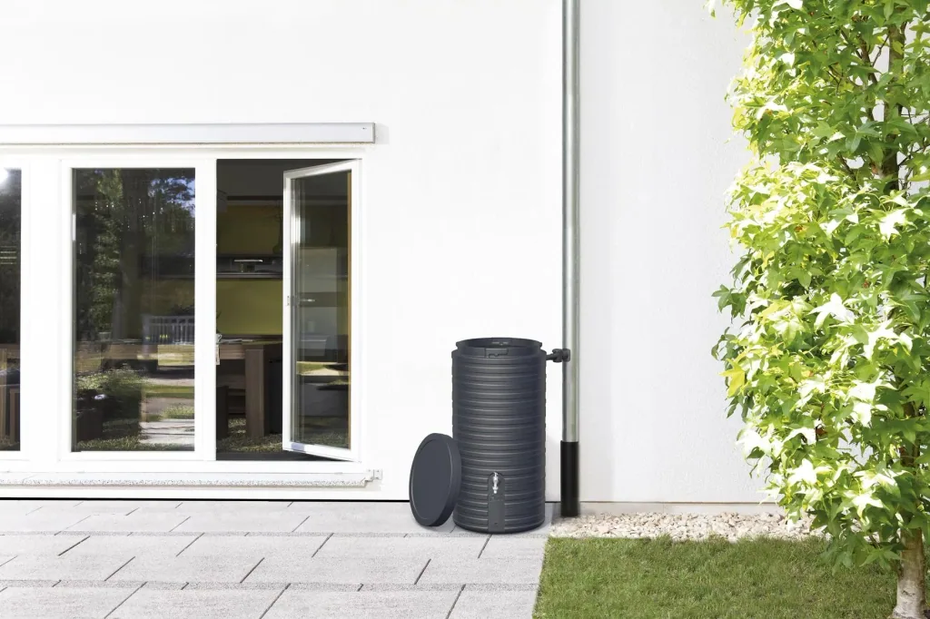 Regenspeicher / Regentonne NORDIC 300 L, graphite grey
