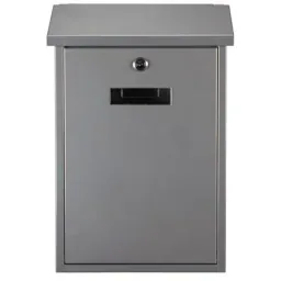 Briefkasten Rio Silber - 270x100-395 mm