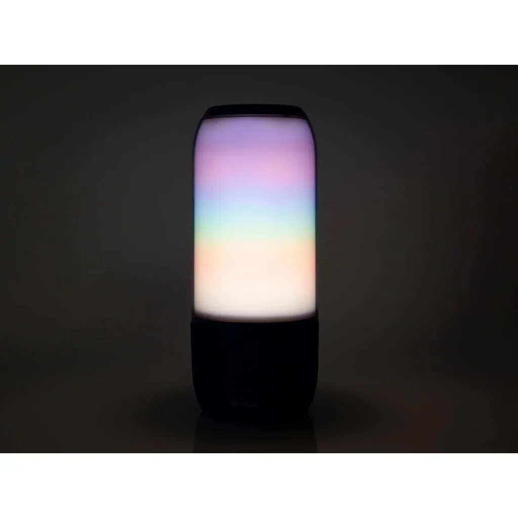 VT-7456 Bluetooth-Lautsprecher mit RGB-Beleuchtung - 2x 3Watt - Blau