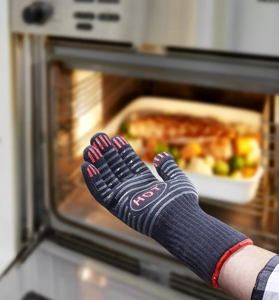 Set Grill- und Backofenhandschuh, 2er
