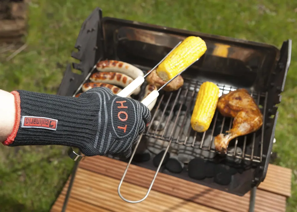 Set Grill- und Backofenhandschuh, 2er
