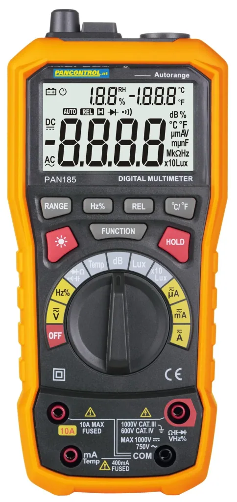 PAN 185 - Multisensor-Messgerät für elektrische und physikalische Größen