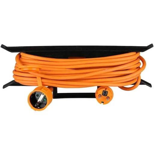 VT-3002-15 Verlängerungskabel mit Schutzhülle - 15 Meter - orange