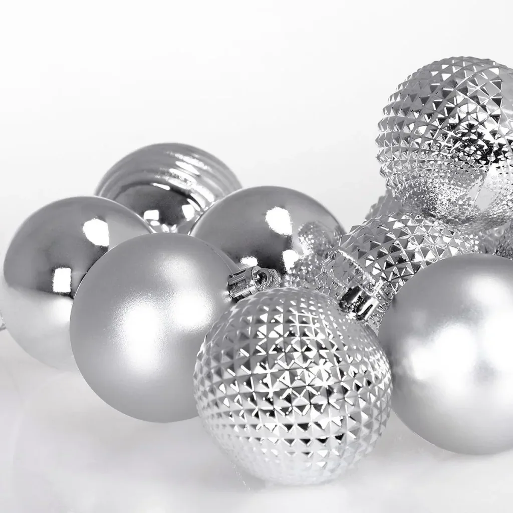 Christbaumschmuck - Christbaumschmuck - Silber - 66 St.