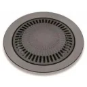 Tragbarer Gasherd - Gasgrill mit Kochfeld und 2 Gasflaschen - 2200W - 33x29x8 cm
