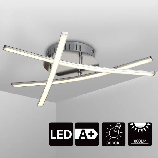 LED-Deckenleuchte Trekant 3-flammig