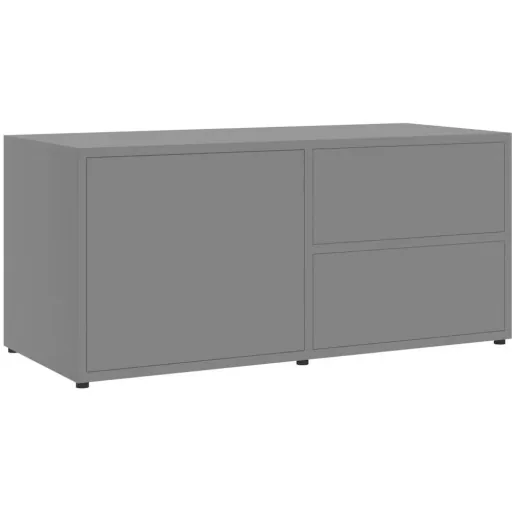 TV-Schrank 80x34x36 cm Spanplatte grau