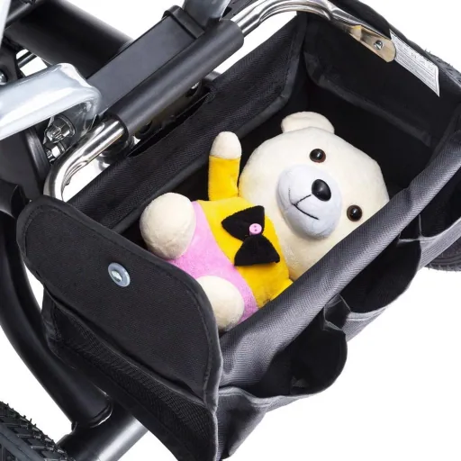 Kinder Multifunktions-Babytrage + 3 in 1 Fahrrad - Trike - Grau