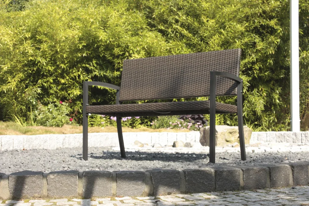Gartenbank "Sanremo" coffee