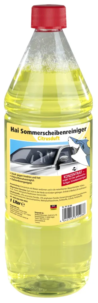 Schraubendreher- Bit-Satz 81-teilig inklusive Sommerscheibenreiniger mit Citrusduft